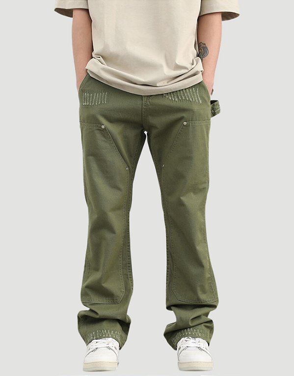 Calça Light Industrial Verde Musgo
