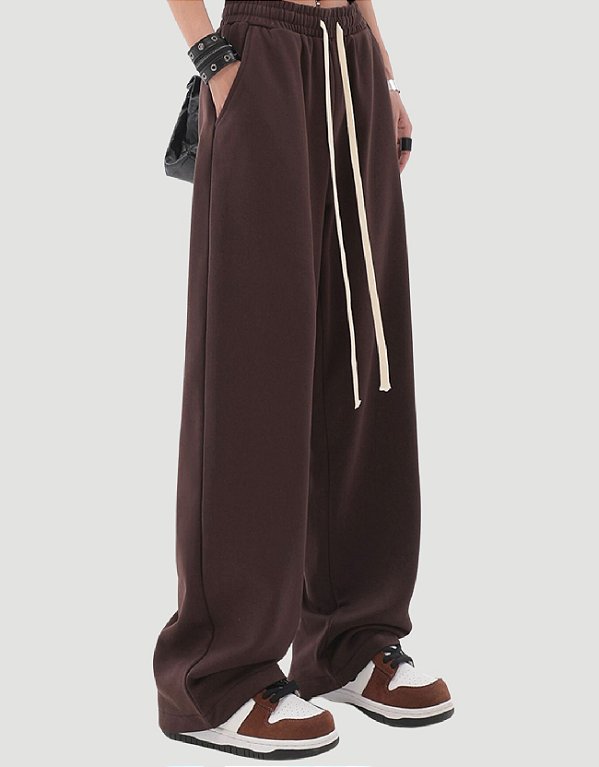 Calça Jogger Básica Mocha Baggy