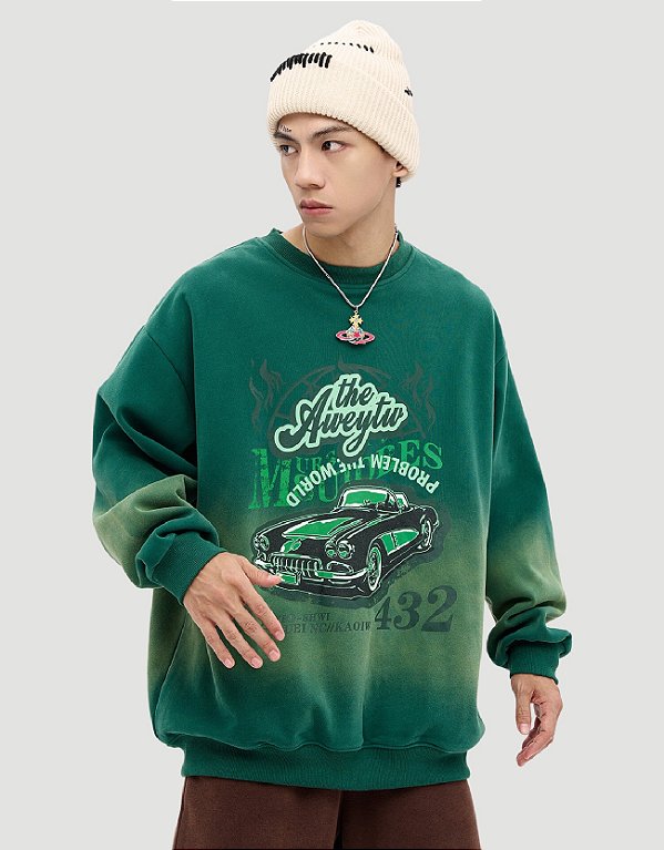 Moletom Vintage Verde 432