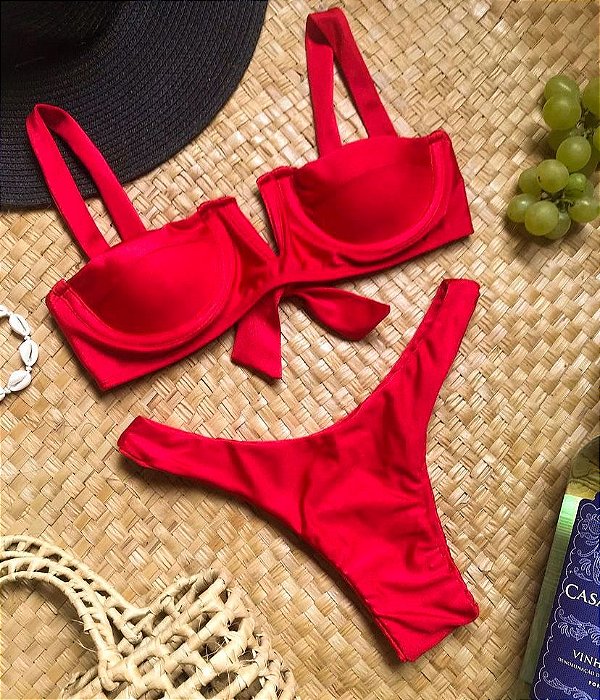 Biquíni Ana Vermelho
