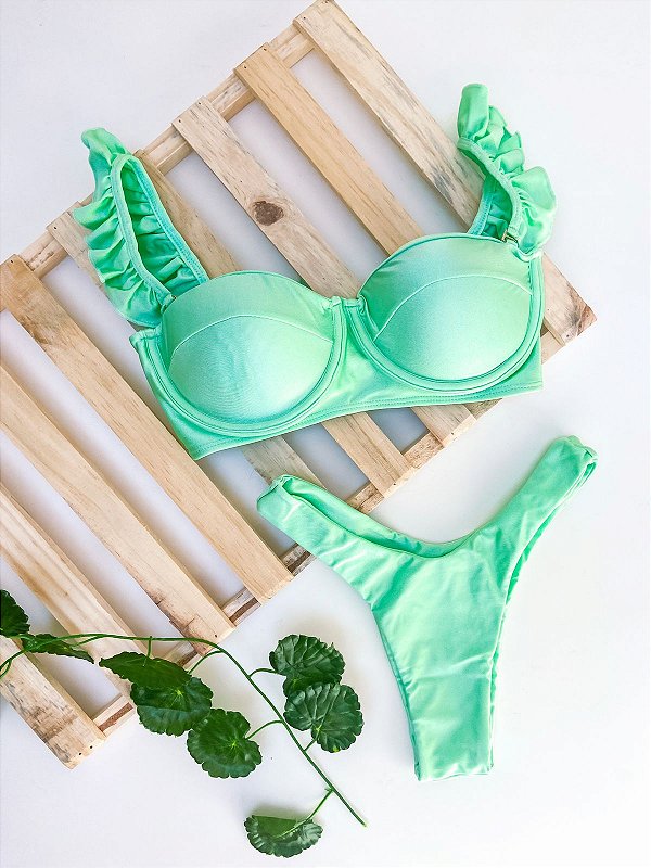 Biquíni Thalyssa Verde Água