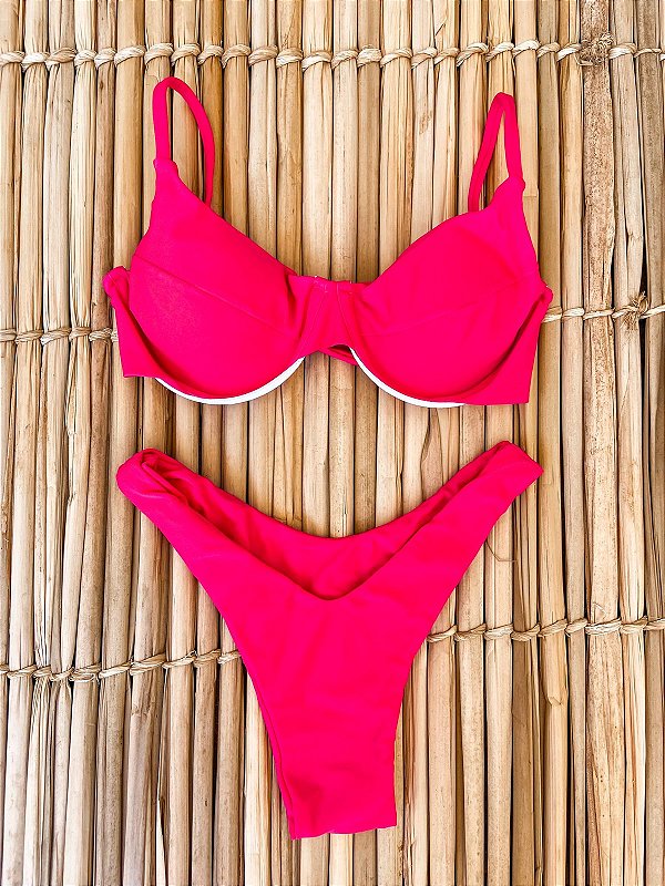Biquíni Kamilla Pink Liso