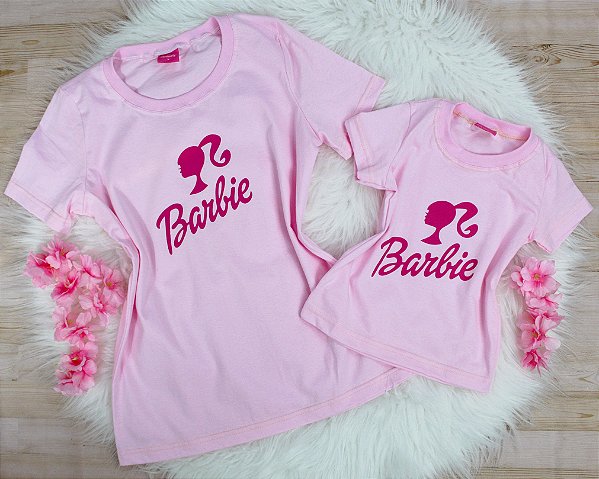Kit Mãe e Filha Camiseta  – Tamanhos 2 ao G3