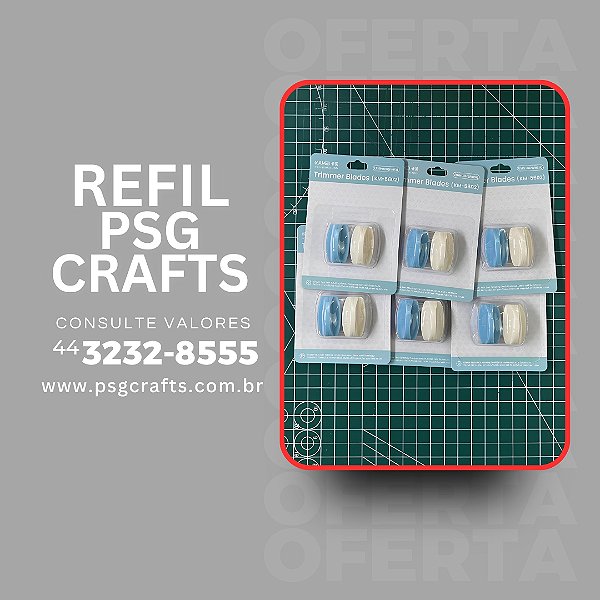 Refil Para refiladora 2 Lâminas