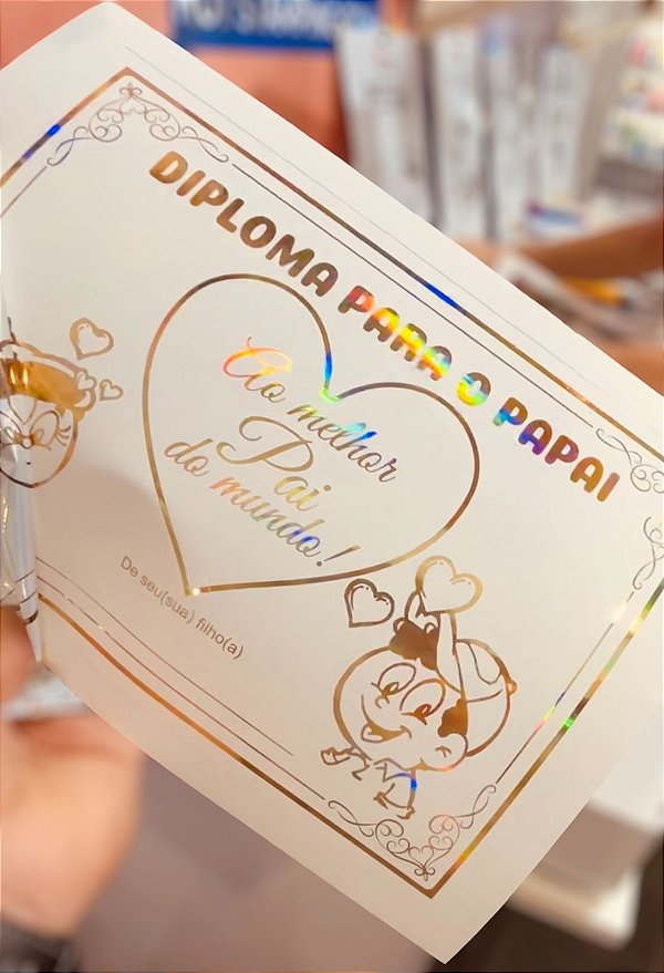 Foil Para Hotstamping Digital Ouro holográfico
