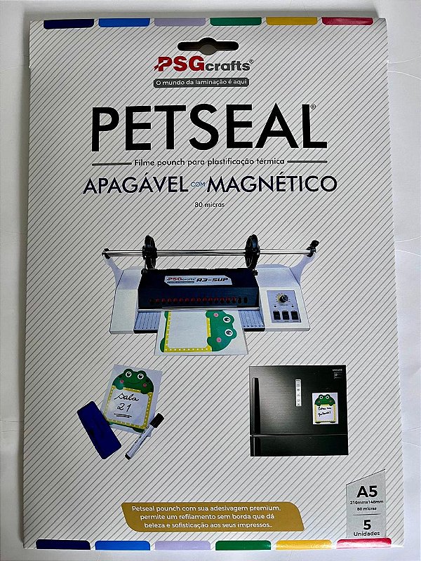 Petseal Apagável Magnetizado