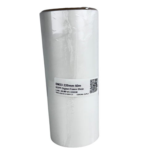 Bobina fosca  - 23Micras - 22mm x 50m