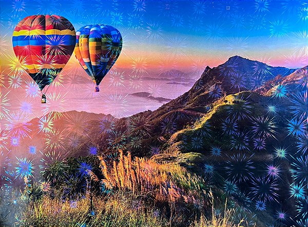 Bopp Holográfico FIREWORKS