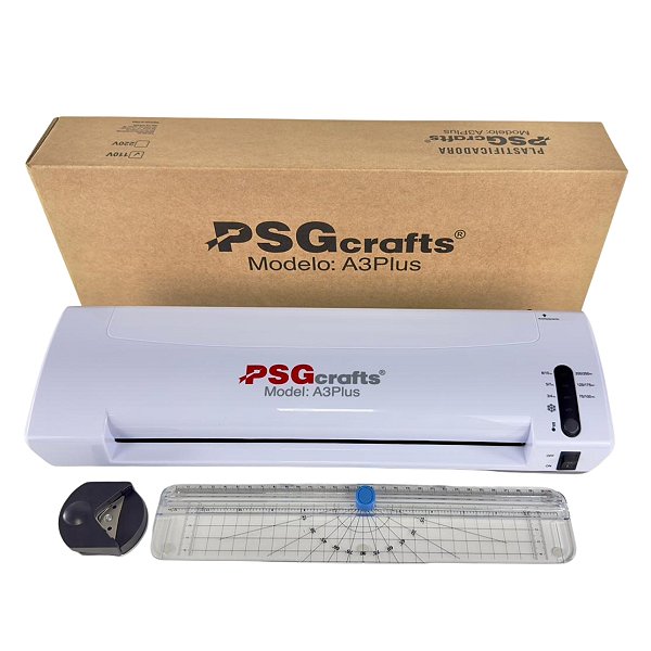 Plastificadora A3plus Frio/quente Com Cortador De Papel 127v