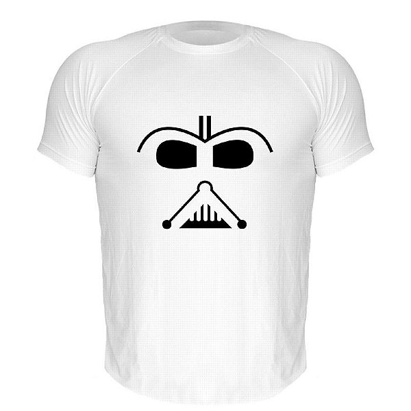 Camiseta AIR Nerderia e Lojaria stormtrooper minimalista branca