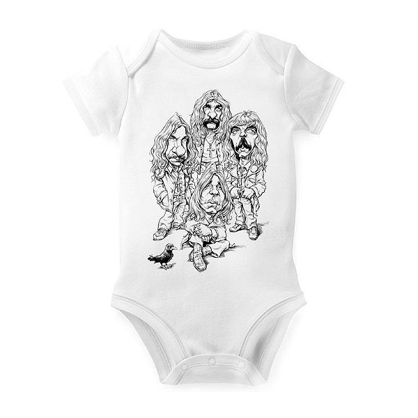 Body Nerderia e Lojaria black sabbat BRANCO