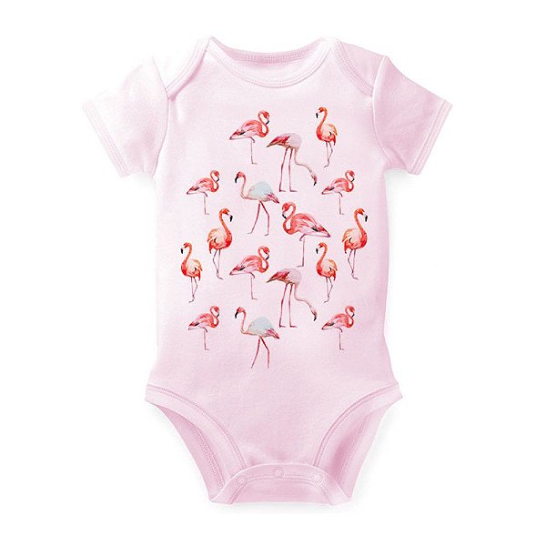 Body Nerderia e Lojaria flamingos ROSA