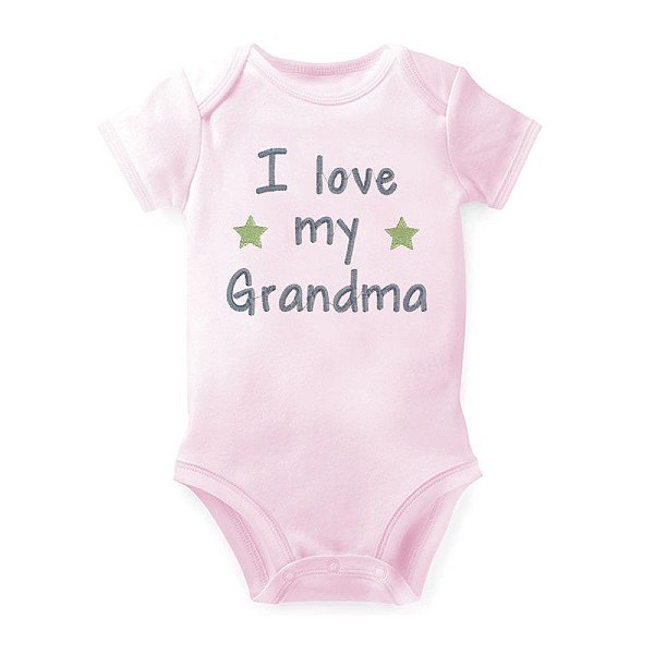 Body Nerderia e Lojaria love grandma ROSA