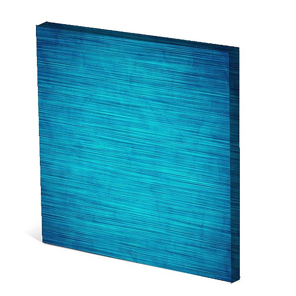 Tela Canvas 30X30 cm Nerderia e Lojaria tela azul colorido