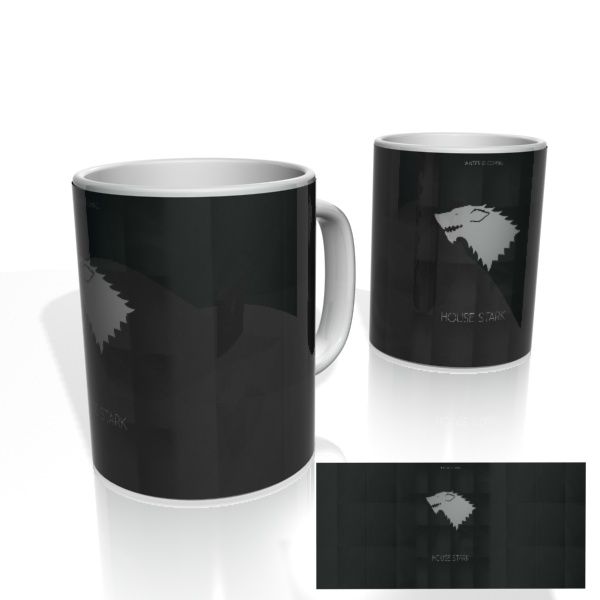 Caneca decorativa Nerderia e Lojaria got stark colorido