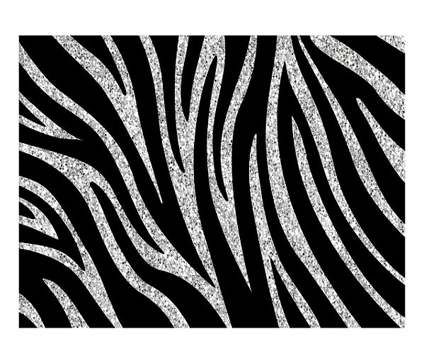 Jogo Americano (Kit 4 Unidades) Nerderia e Lojaria zebra grunge colorido