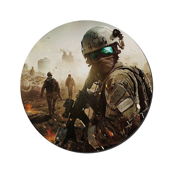 MOUSE PAD GAMER PEQUENO 20x24 cm Nerderia e Lojaria call of duty colorido