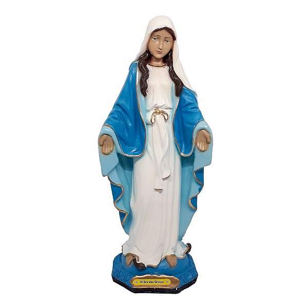 Imagem de Nossa Senhora das Graças [Gesso/30cm]