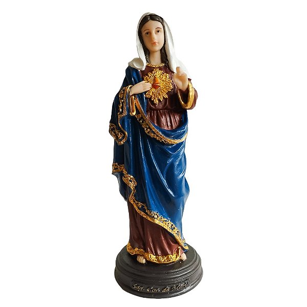 Imagem do Imaculado Coração de Maria [Resina/22cm]