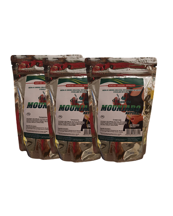 Kit 3 Unidades - Monjaro Natural Chá