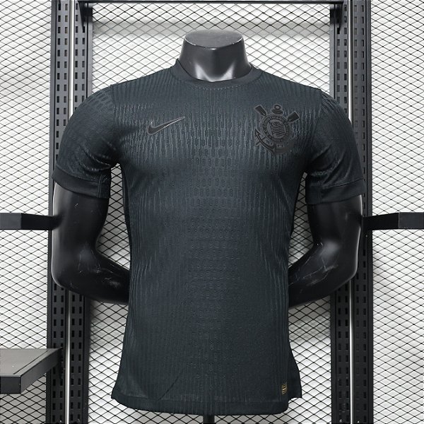 Camisa do Corinthians all black, Temporada 24/25 -Versão Jogador NIKE