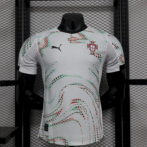 Camisa Seleção de Portugal Branca 2025- Versão Jogador PUMA