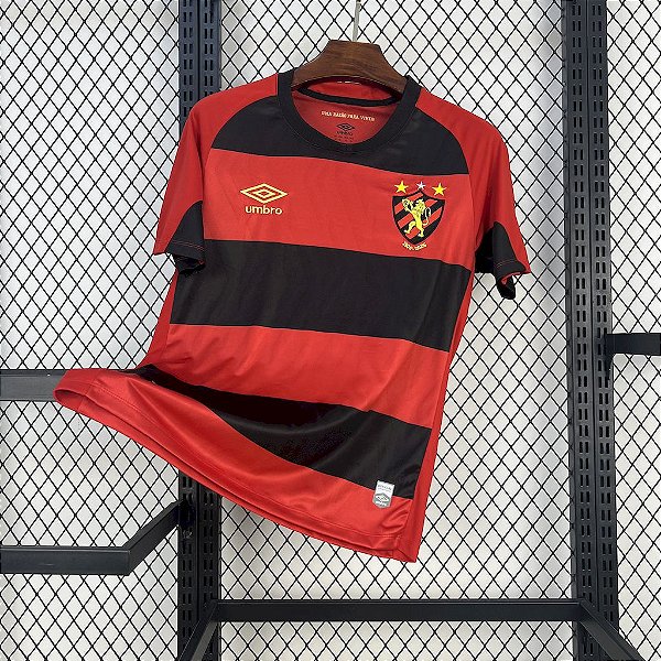Camisa do Sport Recife Temporada 2025- Versão Torcedor Rubro-Negra
