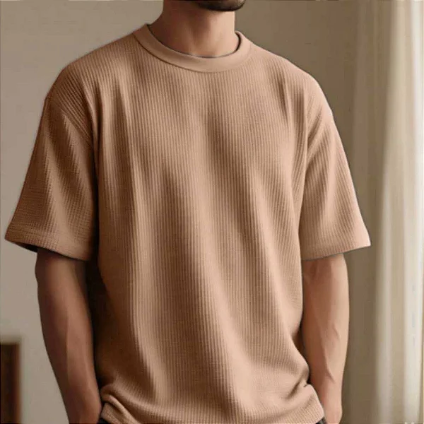Camisa Masculina Oversized Casual Básica
