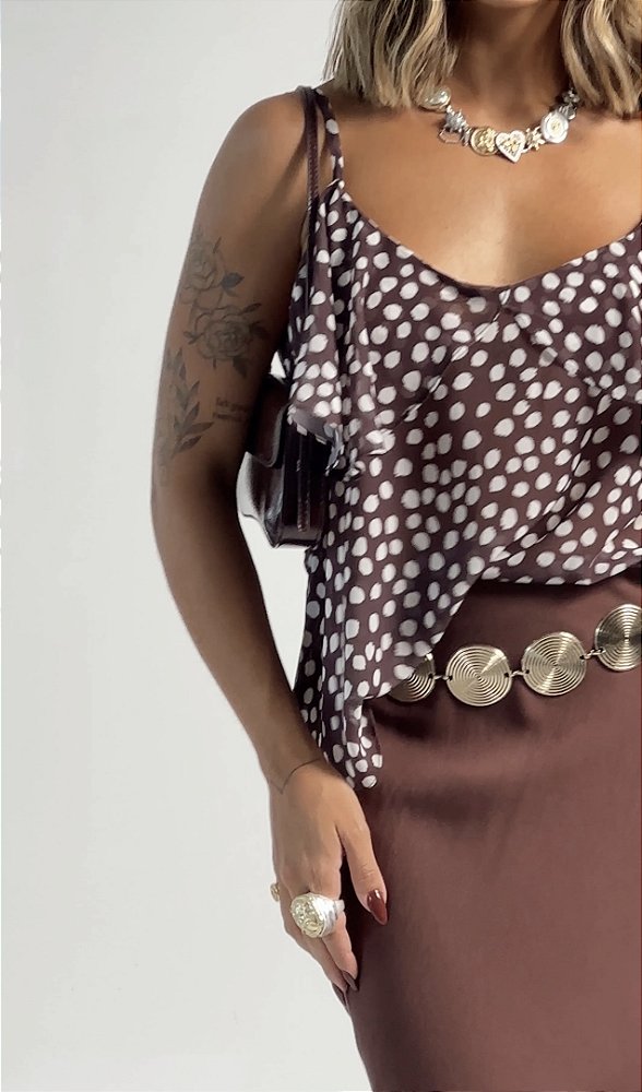 Blusa Chiffon Vicky