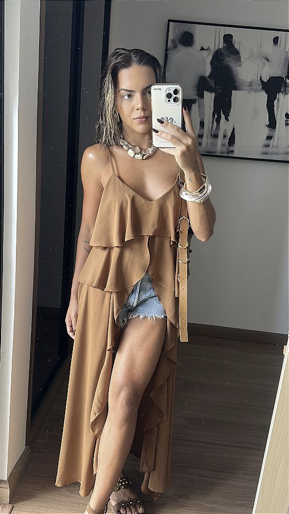 Túnica Pietra Babados
