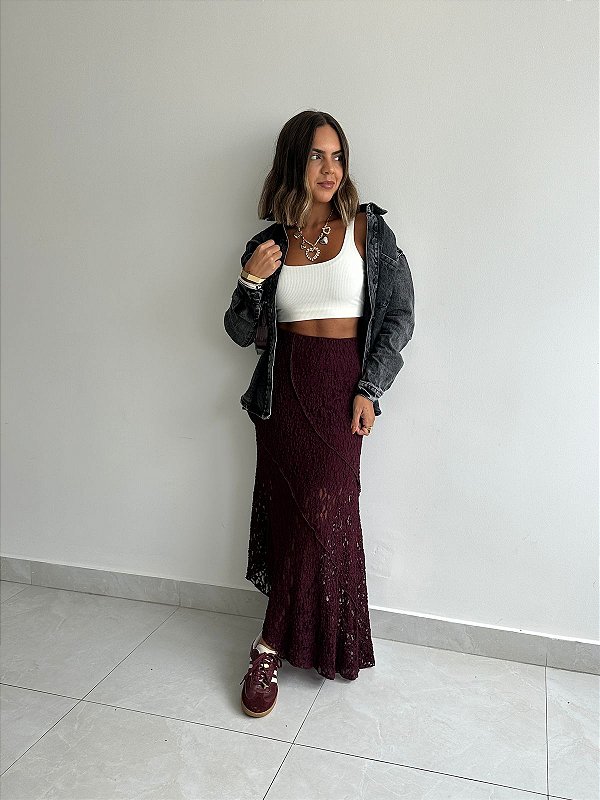 Saia Renda Carmen