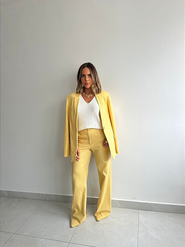 Calça Amarela Solare