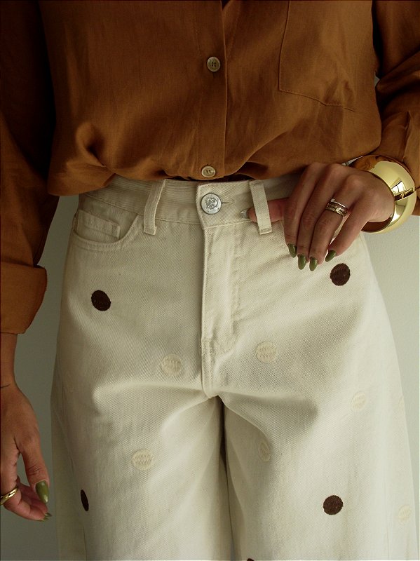 Calça Poá Lily