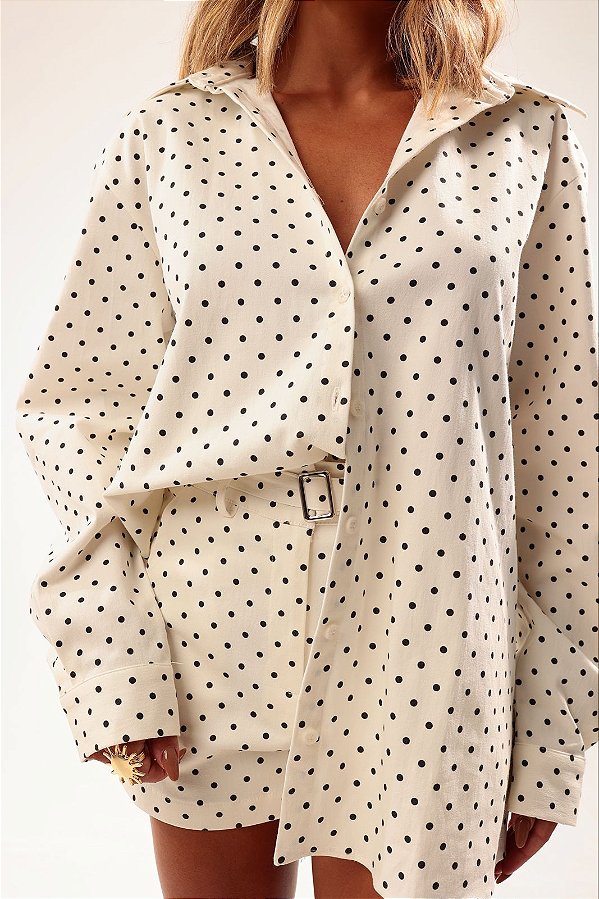 Camisa Poá Cleo