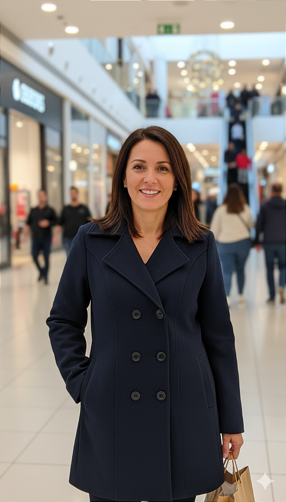 Casaco alfaiataria malha trabalhada