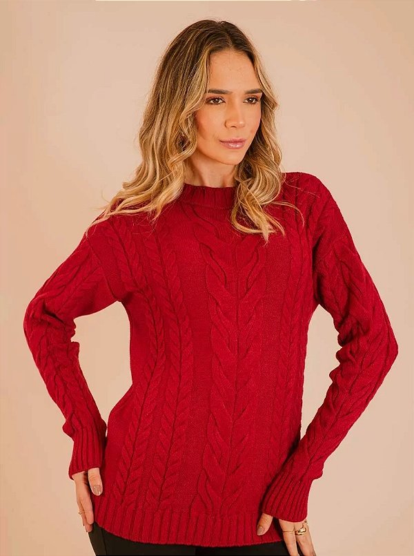 Blusa Trança de inverno Hawai