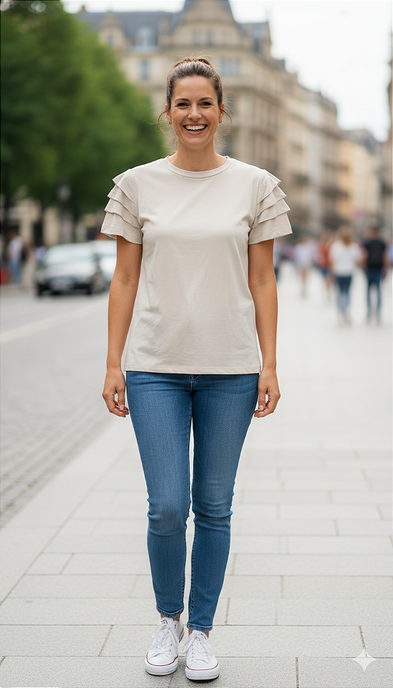 Blusa Frida de viscolycra