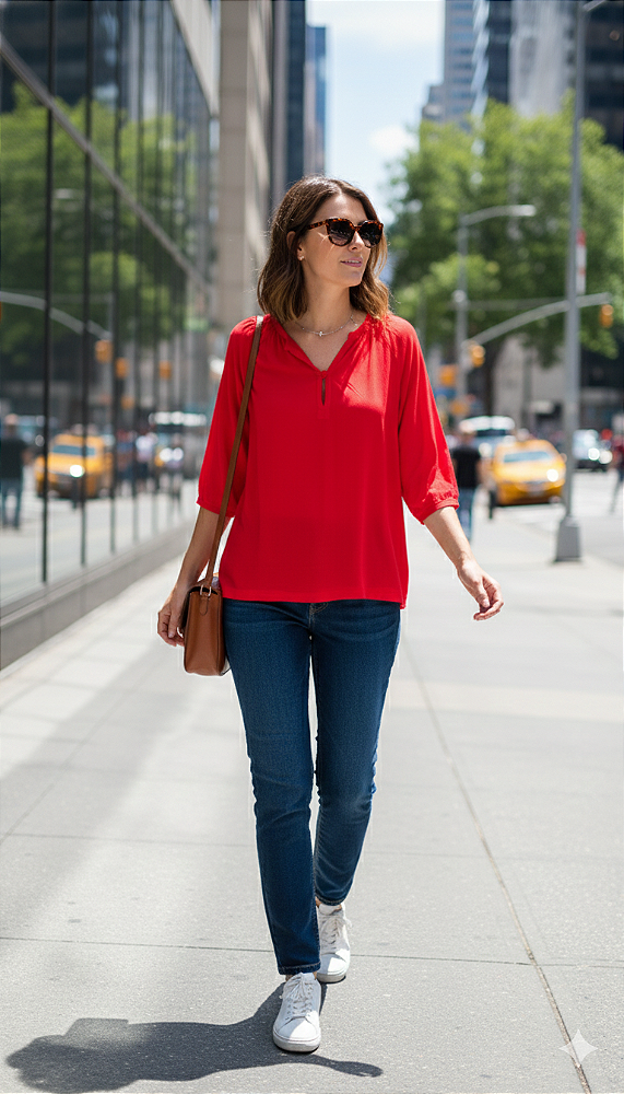 Blusa de viscose mg raglan