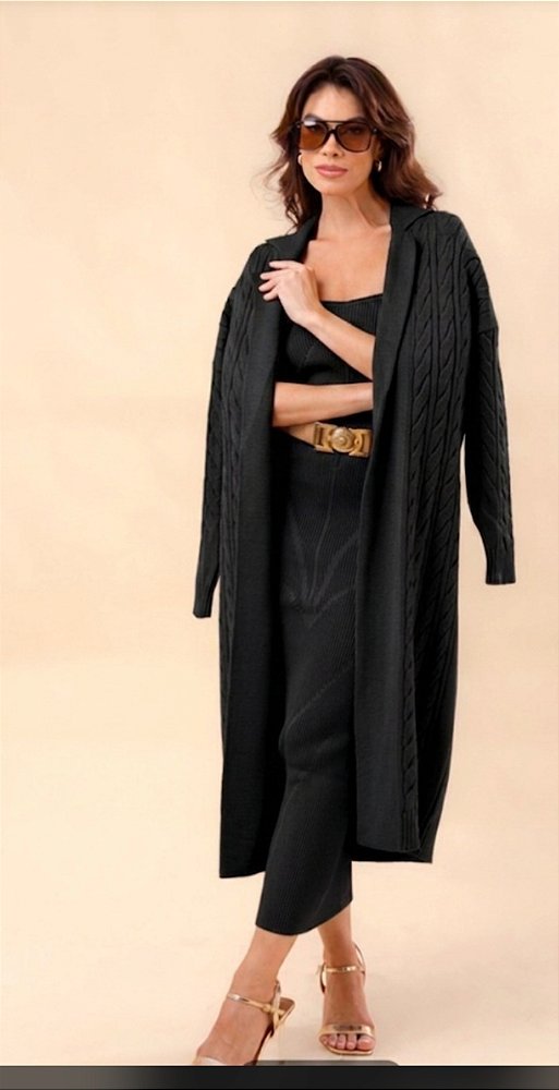 Cardigan Ponto de luz