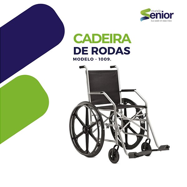 CADEIRA DE RODAS MODELO 1009
