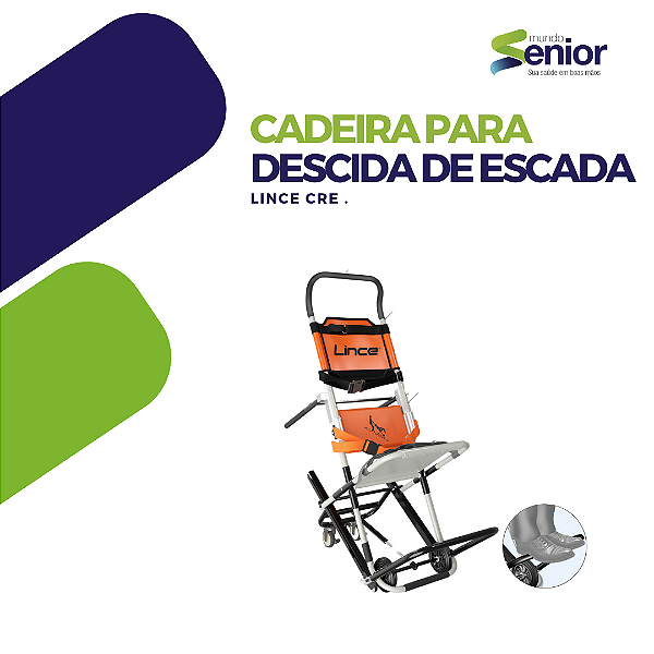 CADEIRA PARA DESCIDA DE ESCADA