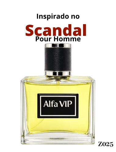 Perfume Contratipo Alfa Vip - Inspiração no scandal pour homme