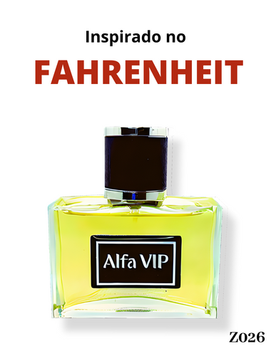 Perfume Contratipo Alfa Vip - Inspiração no Fahrenheit Dior
