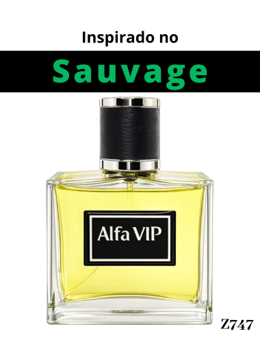 Perfume Alfa Vip - Inspiração no Sauvage