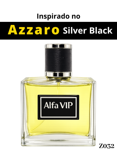 Perfume Contratipo Alfa Vip - Inspiração no Azzaro Silver Black