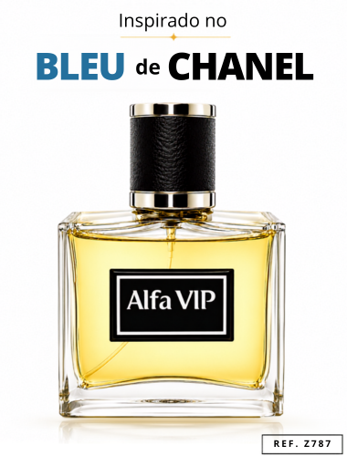 Perfume Alfa Vip - Inspiração no Bleu de Chanel