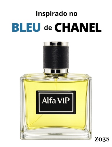 Perfume Contratipo Alfa Vip - Inspiração no Bleu de Chanel