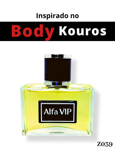 Perfume Contratipo Alfa Vip - Inspiração no Body Kouros