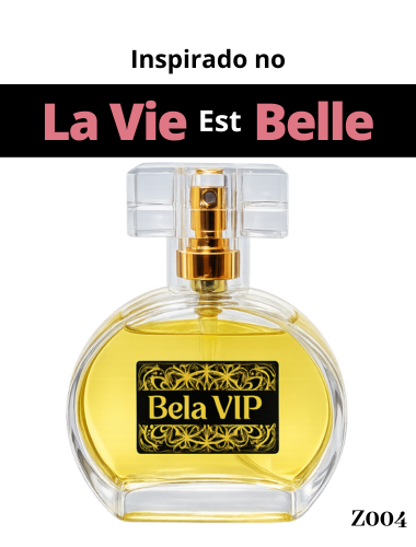 Perfume Contratipo Bela Vip - Inspiração no La Vie Est Belle