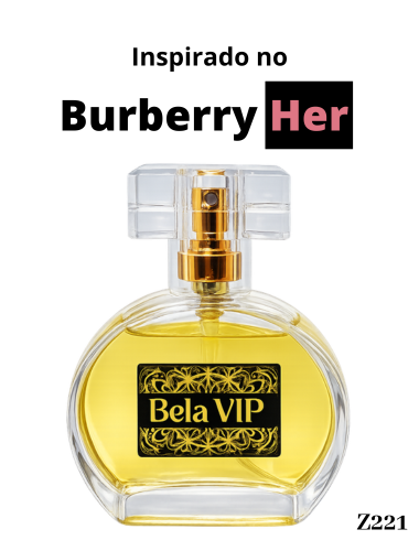 Perfume Bela Vip - Inspiração no Burberry Her